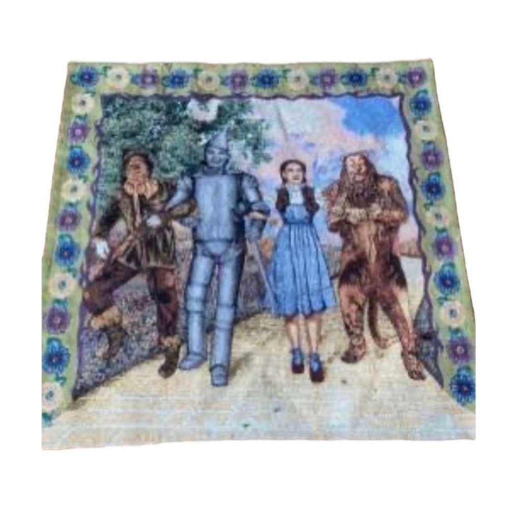 Wizard Of Oz Yellow Brick Road Tapestry Wall Hanging
